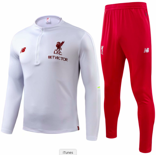 liverpool training tracksuit junior